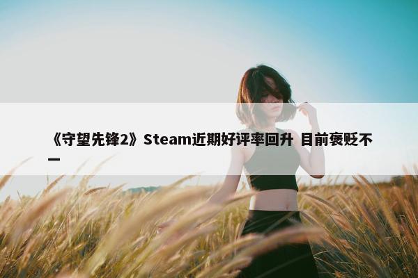 《守望先锋2》Steam近期好评率回升 目前褒贬不一